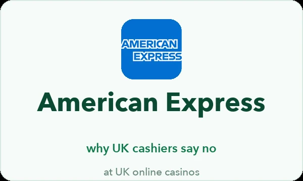 American Express casinos UK — why Amex is absent from every UKGC cashier