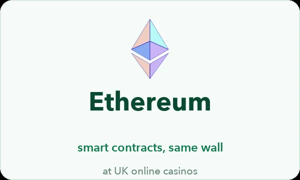 Ethereum casinos UK — programmable money, zero UKGC acceptance