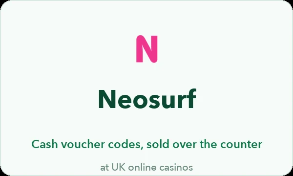 Neosurf casinos UK — the French cash voucher at British cashiers