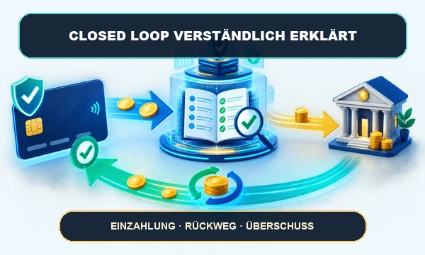 Closed-Loop-Routen für Casino-Einzahlung und Auszahlung auf dieselbe Methode