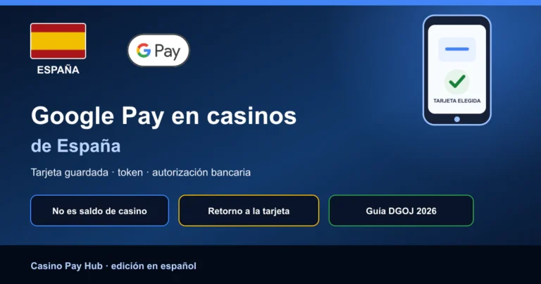 Guía de Google Pay en casinos de España