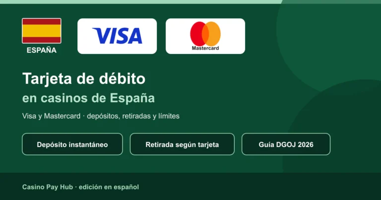 Guía de casinos con tarjeta de débito en España