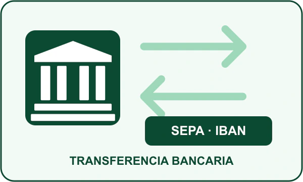 Transferencia bancaria SEPA para casinos en España