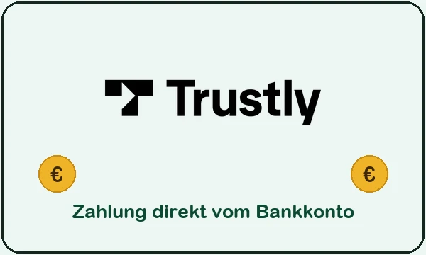 Trustly — Zahlung direkt vom Bankkonto
