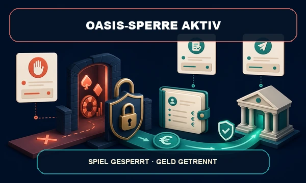 OASIS-Spielverbot mit getrennt offenem Auszahlungsweg