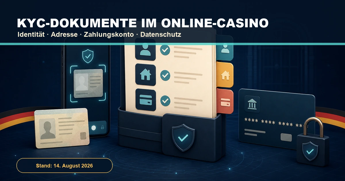 Welche Dokumente verlangen Online-Casinos? KYC-Check in Deutschland (2026)