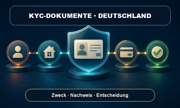 KYC-Dokumentencheck für ein Online-Casino in Deutschland